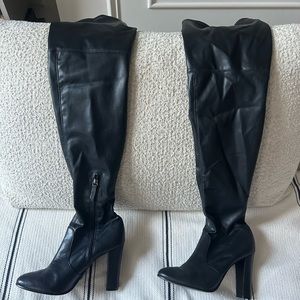 Schutz over the knee mid thigh boots